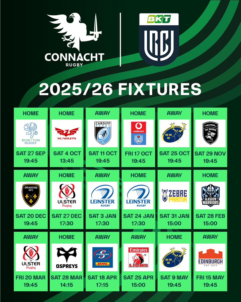 URC Fixtures